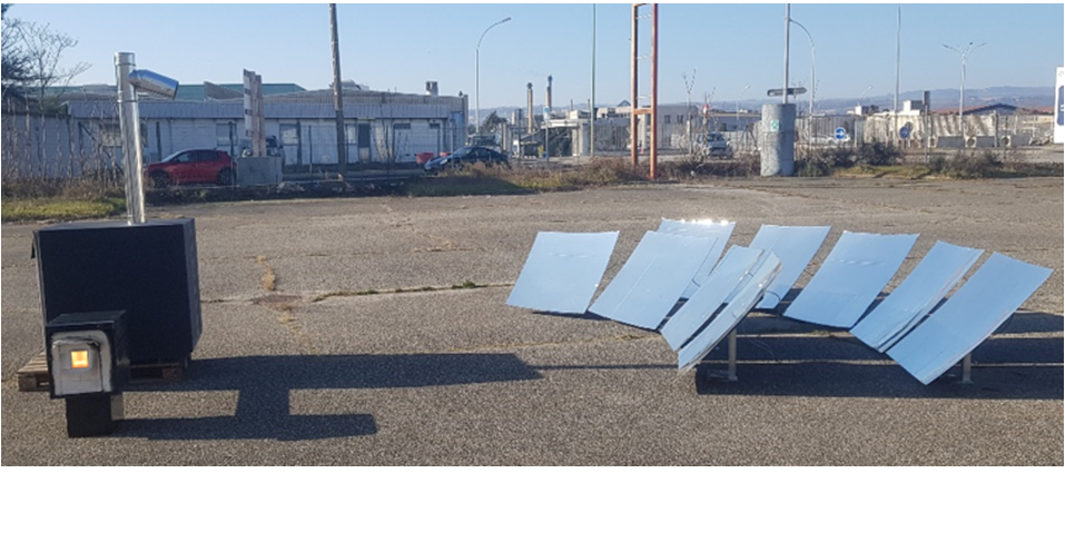 Ensemble concentrateurs et batterie